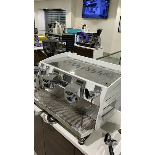 Pre Owned 2 Group Black Eagle Commercial Coffee Machine In