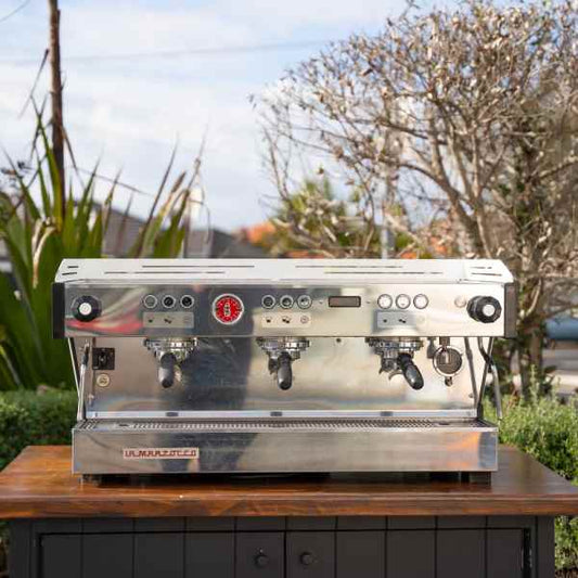Pre Owned 3 Group La Marzocco PB In Gloss White - Australia - Di Pacci