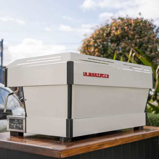 Pre Owned 3 Group La Marzocco PB In Gloss White - Australia - Di Pacci