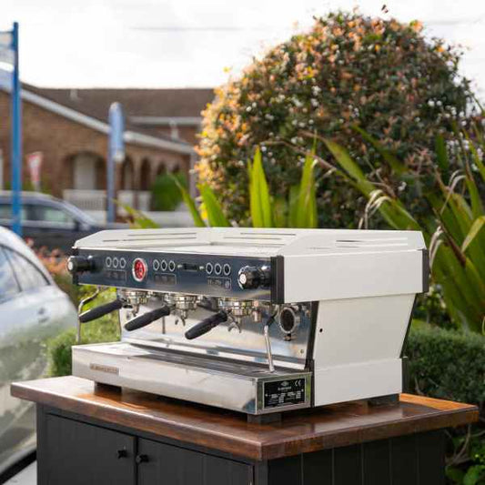 Pre Owned 3 Group La Marzocco PB In Gloss White - Australia - Di Pacci