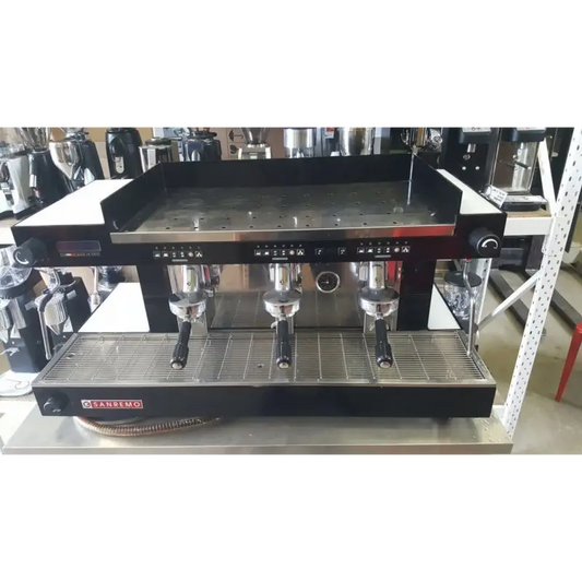 Pre-Owned 3 Group Sanremo Roma Multiboiler Commercial Coffee