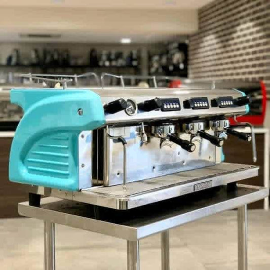 Pre Owned Expobar Ruggero High Cup 3 Group Commercial Coffee Machine - Australia - Di Pacci