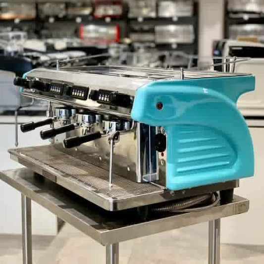 Pre Owned Expobar Ruggero High Cup 3 Group Commercial Coffee Machine - Australia - Di Pacci