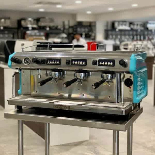 Pre Owned Expobar Ruggero High Cup 3 Group Commercial Coffee Machine - Australia - Di Pacci
