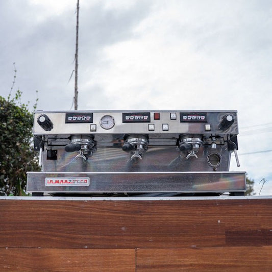 Pre - Owned La Marzocco Linea 3 Group Coffee Machine – Custom Audi Grey – Stunning! - Australia - Di Pacci