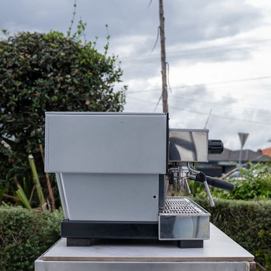 Pre - Owned La Marzocco Linea 3 Group Coffee Machine – Custom Audi Grey – Stunning! - Australia - Di Pacci