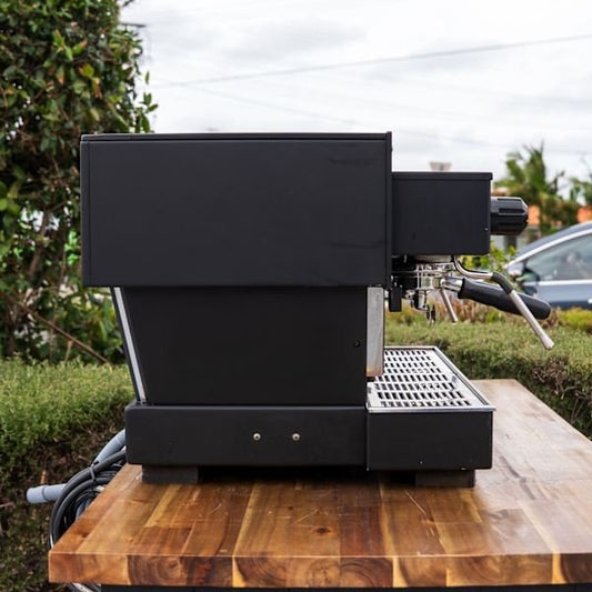 Pre Owned La Marzocco Linea Classic – Late Model – Custom Full Black - Australia - Di Pacci