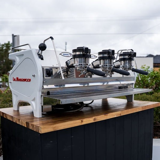 Pre - Owned La Marzocco Strada EP – 3 Group (White, Fully Restored) - Australia - Di Pacci