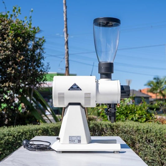 Pre - Owned Mahlkönig EK43 Short White Coffee Grinder – Like New - Australia - Di Pacci