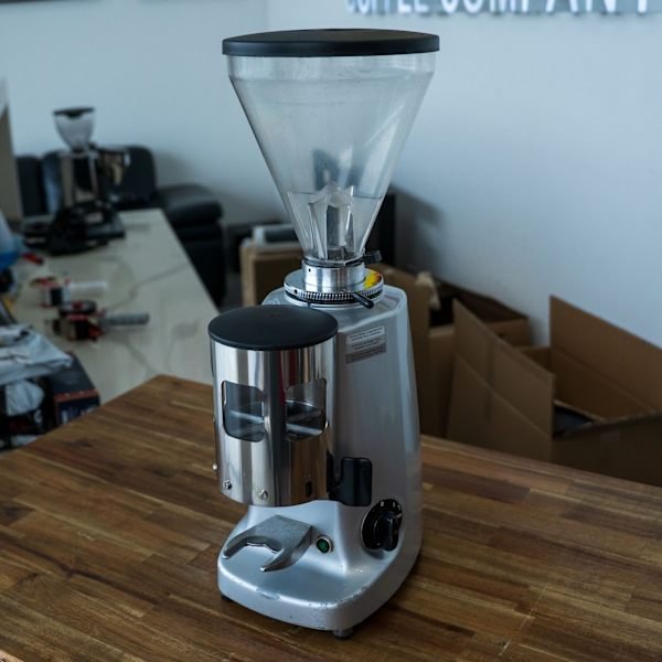 Pre - Owned Mazzer Super Jolly Automatic Grinder Silver Commercial - Australia - Di Pacci