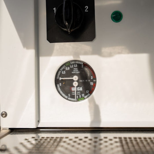 Pre - Owned Wega Pegaso 2 Group Coffee Machine – Custom White – New Touchpad Model - Australia - Di Pacci