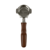 Precision Double Spout Walnut Portafilter - Australia - Di Pacci