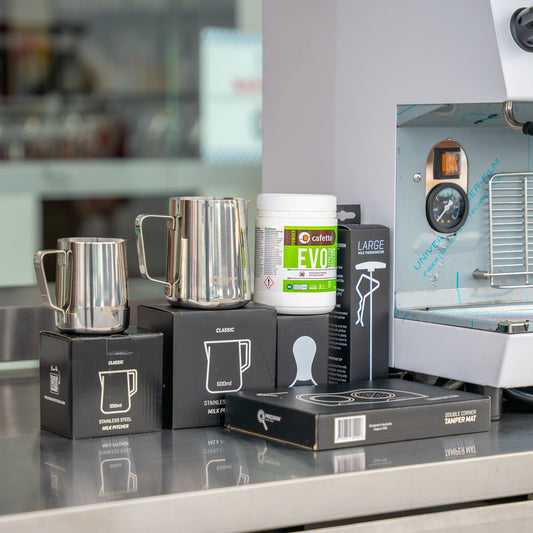 PRECISION LARGE LOCKABLE COFFEE CART PACKAGE WITH LA CARIMALI NIMBLE & DIP DS - 68 - Australia - Di Pacci