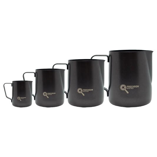 Precision Milk Pitcher 4 Pack Bundle - Black