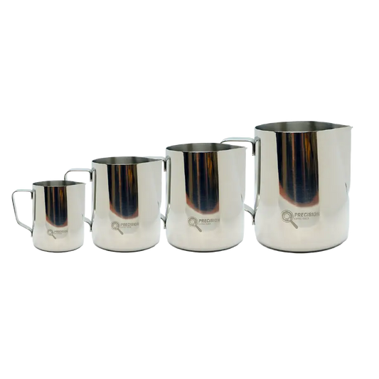 Precision Milk Pitcher 4 Pack Bundle - Chrome