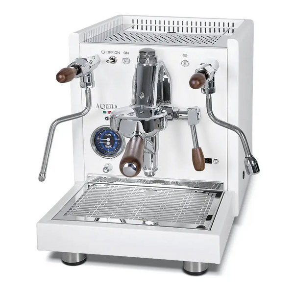 Quick Mill Aquila White Coffee Machine - ALL