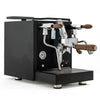 Quick Mill RUBINO Heat Exchange Coffee Machine - Black & Timber - Australia - Di Pacci