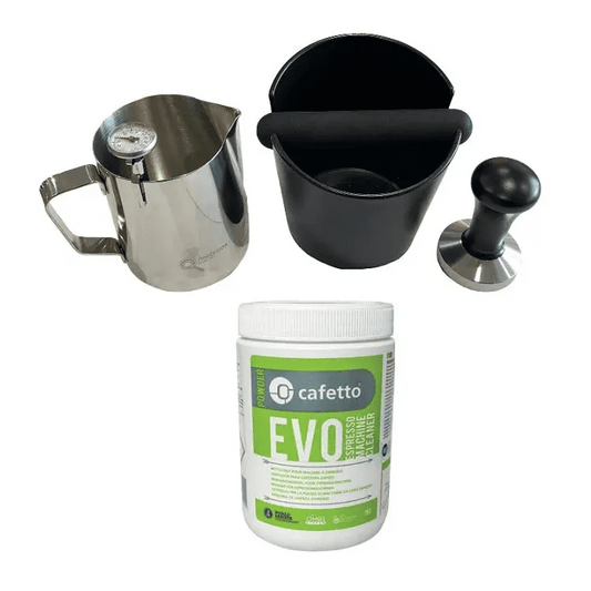 Rocket Appartamento TCA Black Coffee Machine & Rocket Faustino Bundle (Includes Free Precision Starter Pack & 250g Elements Blend) - Australia - Di Pacci