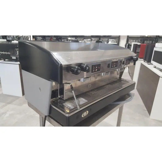 Semi Black Cheap 3 Group Wega Atlas Commercial Coffee