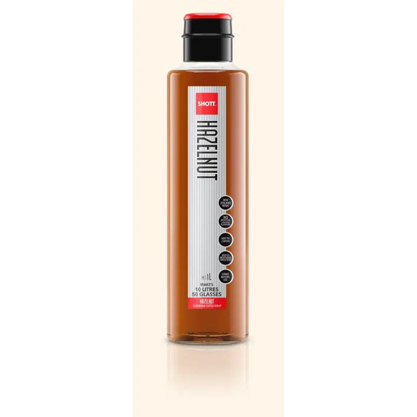 Shott Hazelnut Syrup 1 Lt - ALL