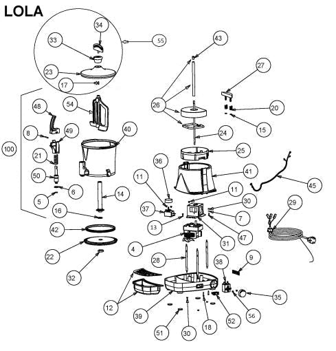SPM Lola Hot Chocolate Dispenser - Australia - Di Pacci