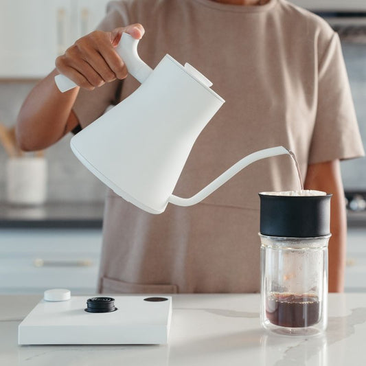 Stagg EKG Pro Electric Kettle - Matte White - Australia - Di Pacci