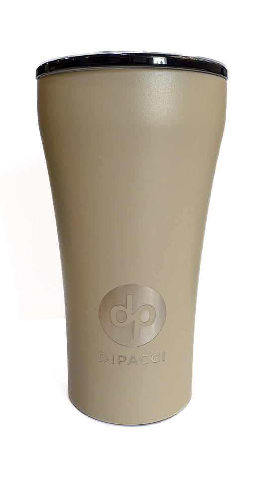 Sttoke 16oz Classic Series Reusable Cup - Mousse Taupe Dipacci Logo - Australia - Di Pacci
