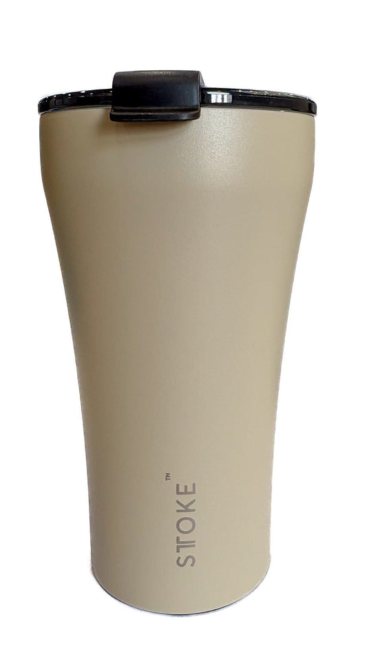 Sttoke Ceramic Reusable Cup 12 - Mousse Taupe - Australia - Di Pacci