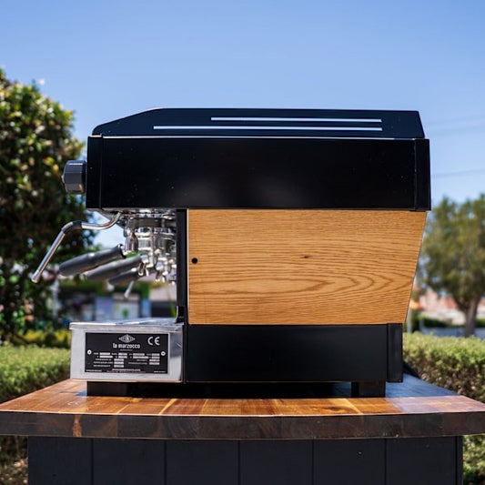 STUNNING 3 Group La Marzocco Pb Custom Black & Timber - Australia - Di Pacci