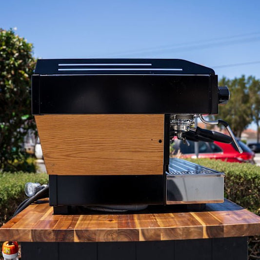 STUNNING 3 Group La Marzocco Pb Custom Black & Timber - Australia - Di Pacci
