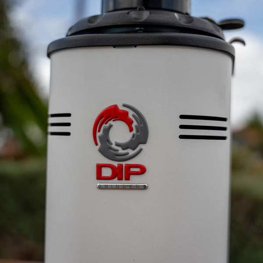 Stunning Ex Demo Dip DkS 65 In White Electric On Demand Grinder - Australia - Di Pacci