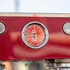 Stunning Immaculate Custom 3 Group La Marzocco PB In Candy Apple Red - Australia - Di Pacci