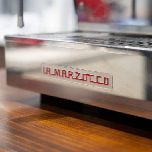 Stunning Pre Owned 2 Group La Marzocco PB In Ocean Blue - Australia - Di Pacci