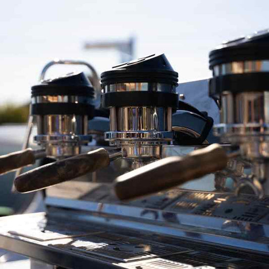 Stunning Pre Owned 3 Group La Marzocco STRADA AV ABR COFFEE MACHINE - Australia - Di Pacci