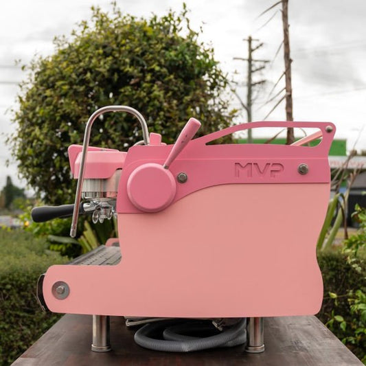 Stunning Synesso 3 Group MVP Custom Coffee Machine In Pink - Australia - Di Pacci