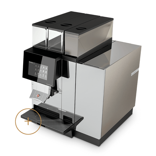 Thermoplan Black&White4 Compact CTMP Automatic Coffee Machine With 1 Grinder And Powder Unit - Australia - Di Pacci