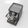 Torre Luigino TSP Matte Black with Wood and Joystick Coffee Machine - Australia - Di Pacci