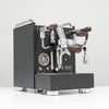 Torre Luigino TSP MT Matte Black with Wood and Joystick Coffee Machine - Australia - Di Pacci