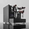 Torre Peppina EVO Matte Black With Wood Coffee Machine - Australia - Di Pacci