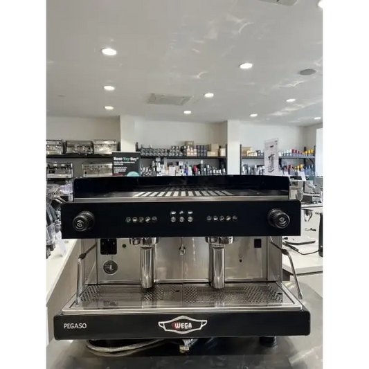 Used 2 Group Wega Pegaso 15 amp High Cup Comercial Coffee