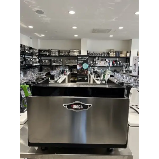 Used 2 Group Wega Pegaso 15 amp High Cup Comercial Coffee