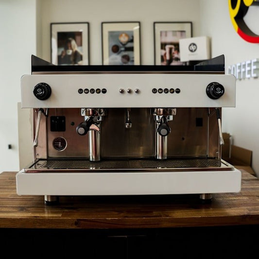 Used Jaw - Dropping White Wega Pegaso Tall Cup – 15 Amp Gloss Finish - Australia - Di Pacci