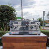 Used La Marzocco Linea 3 Group Custom Canary Yellow with Shot Timers - Australia - Di Pacci
