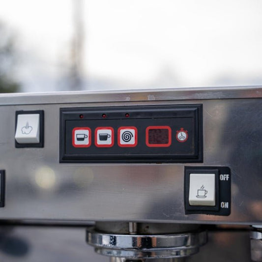 Used La Marzocco Linea 3 Group Custom Canary Yellow with Shot Timers - Australia - Di Pacci