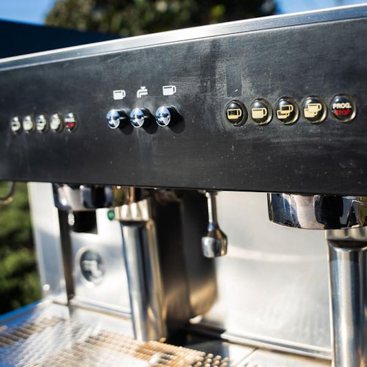 Used Wega Pegaso 2 Group Black Tall Cup – Fully Serviced & Ready to Go - Australia - Di Pacci