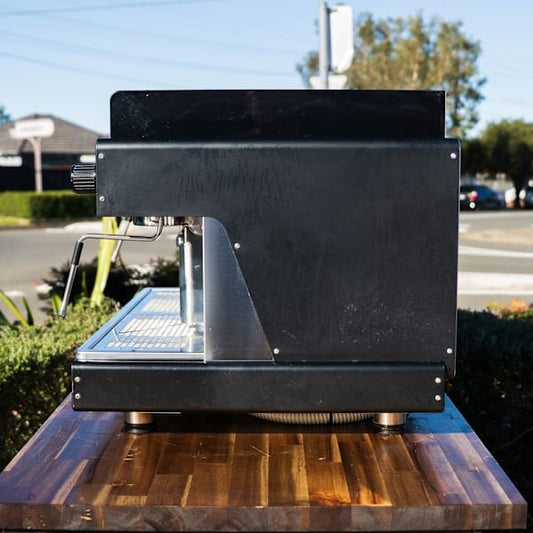 Used Wega Pegaso 2 Group Black Tall Cup – Fully Serviced & Ready to Go - Australia - Di Pacci