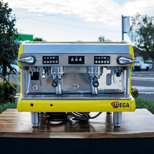 Used Wega Polaris – Custom Build with Flick Steam Taps & High Feet - Australia - Di Pacci