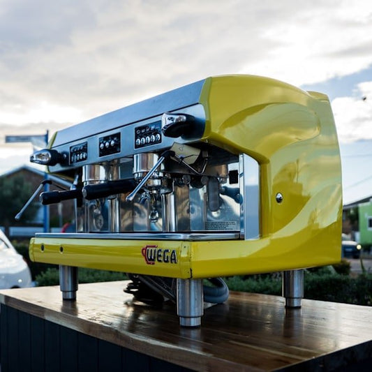 Used Wega Polaris – Custom Build with Flick Steam Taps & High Feet - Australia - Di Pacci