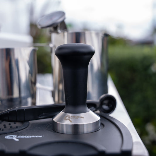Wega Pegaso & Mazzer Super Jolly E Grinder + Precision Accessories & Stainless Steel Coffee Cart Package - Australia - Di Pacci
