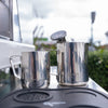 Wega Pegaso & Mazzer Super Jolly E Grinder + Precision Accessories & Stainless Steel Coffee Cart Package - Australia - Di Pacci